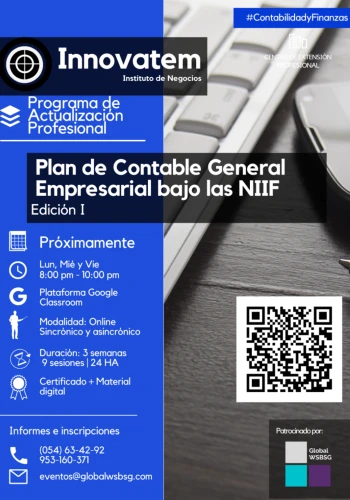 PAP del Plan de Contable General Empresarial concordado con las NIIF