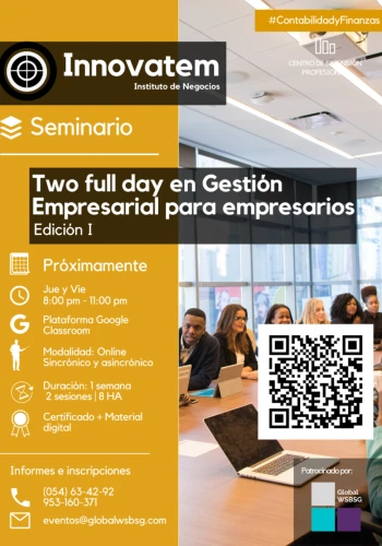 Two full day en Gestión Empresarial para empresarios